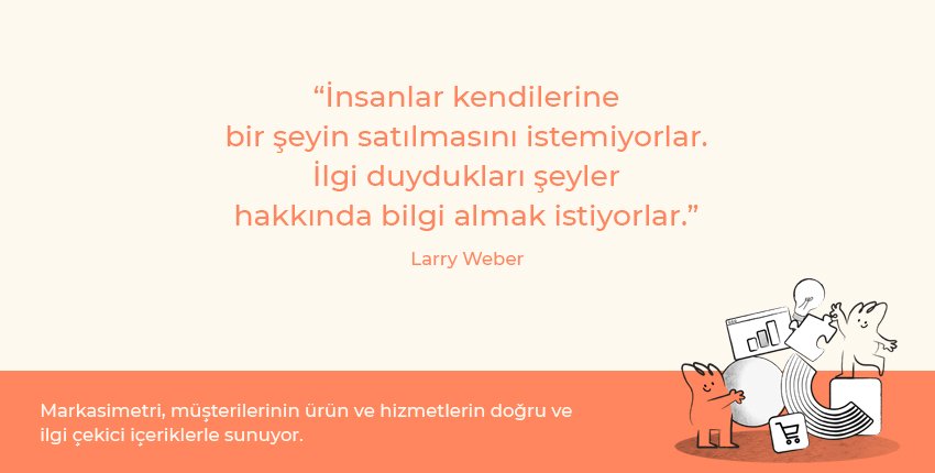 Satmadan Aldırmak!