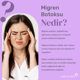 Migren Botoksu - Lara Clinic